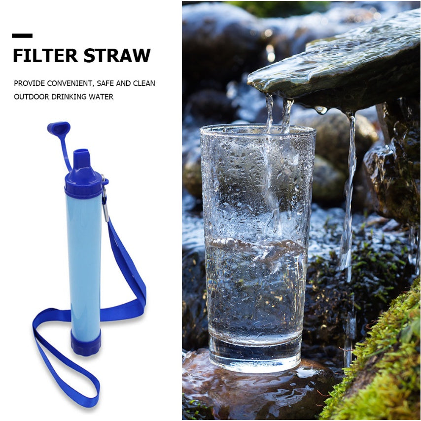 Water Filters Straw Hiking Camping Outdoor Travel - Buy 1 get 1 Silicone folding water Free!