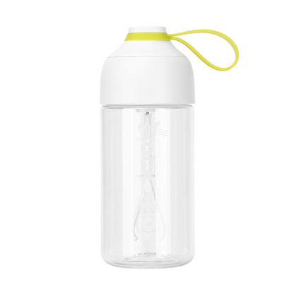 Macaron Color Shake Cup Lazy Water Cup Automatic Water Bottle